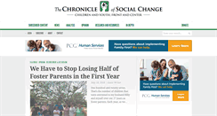 Desktop Screenshot of chronicleofsocialchange.org